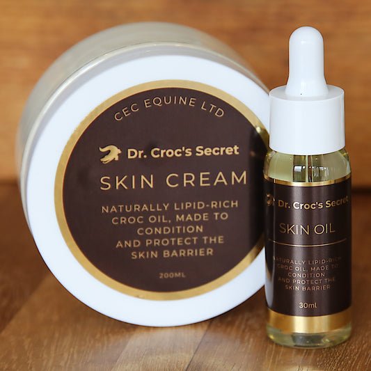 Dr. Croc's Secret Skin Cream and Oil Bundle